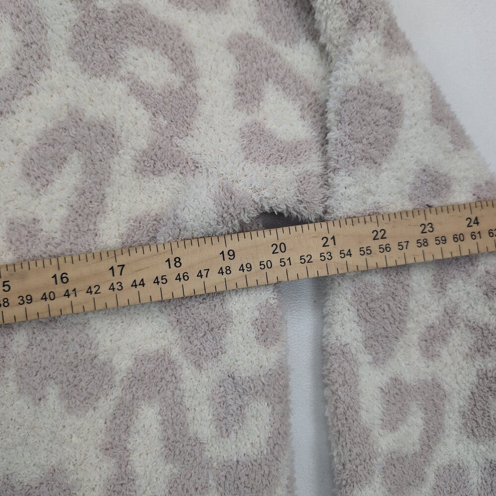 Barefoot Dreams CozyChic Leopard Open-Front Cardigan XS - Picture 11 of 11